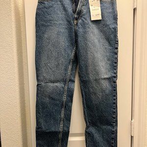 Zara Classic Mom Fit Jean 38 6